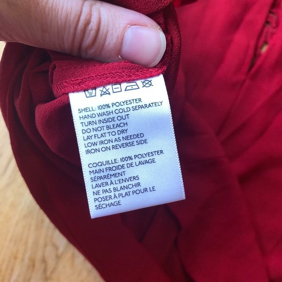 Urban Outfitters Pins and Needles Red Eyelet Tank Top Small - Picture 8 of 11